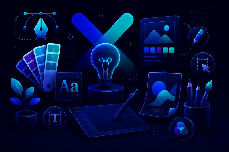 Diseño gráfico: identidad visual, color y creatividad a la medida